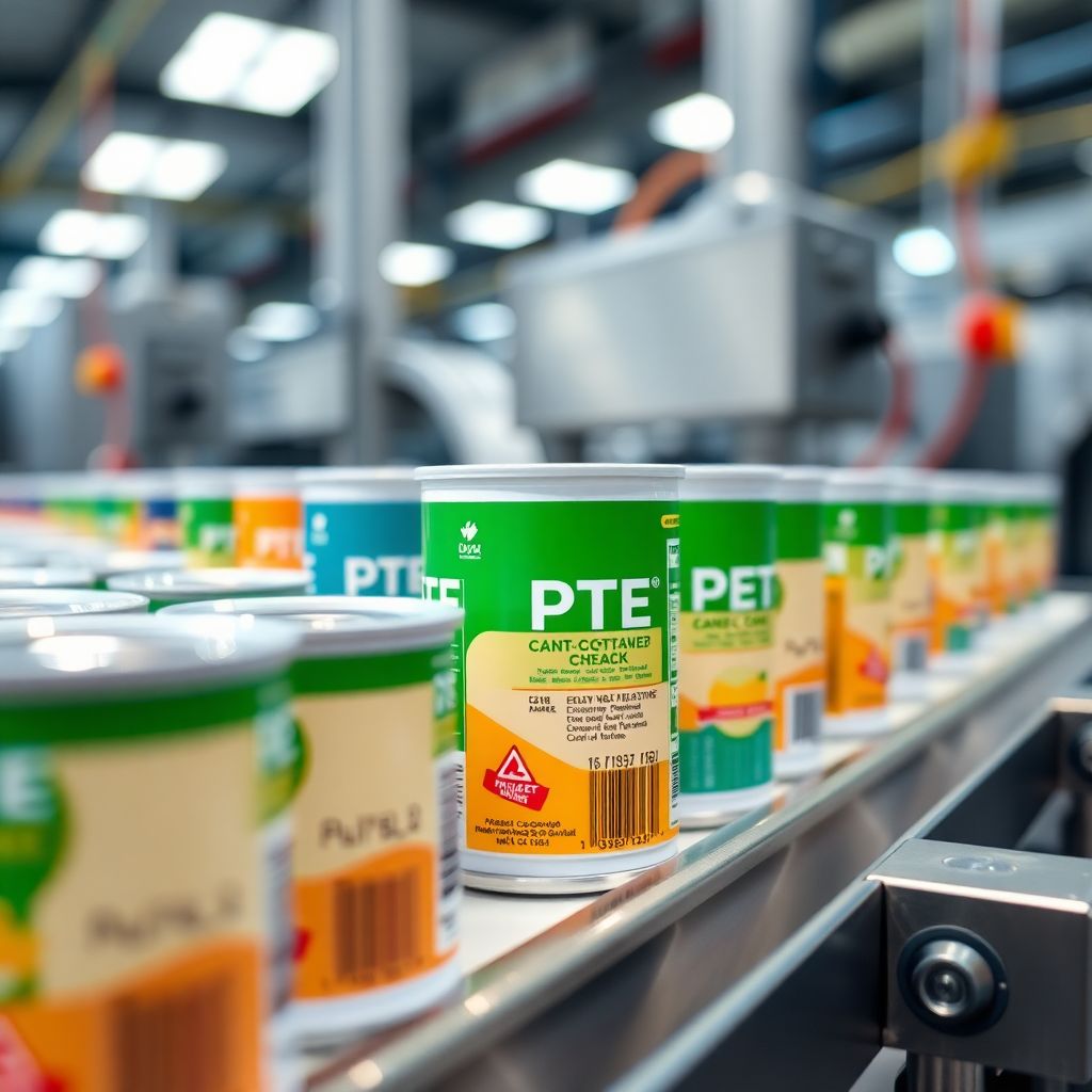 Etiquetas para Envases Pet