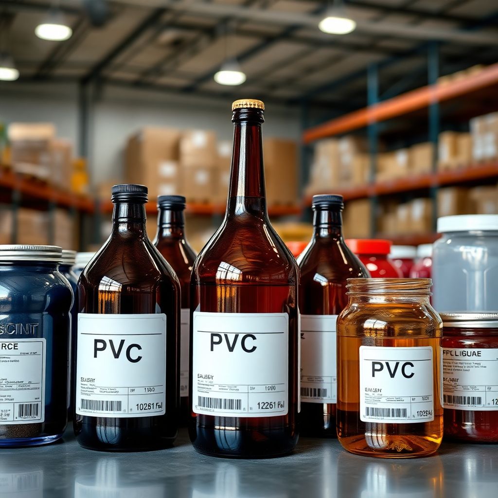 Etiquetas para Envases Pvc