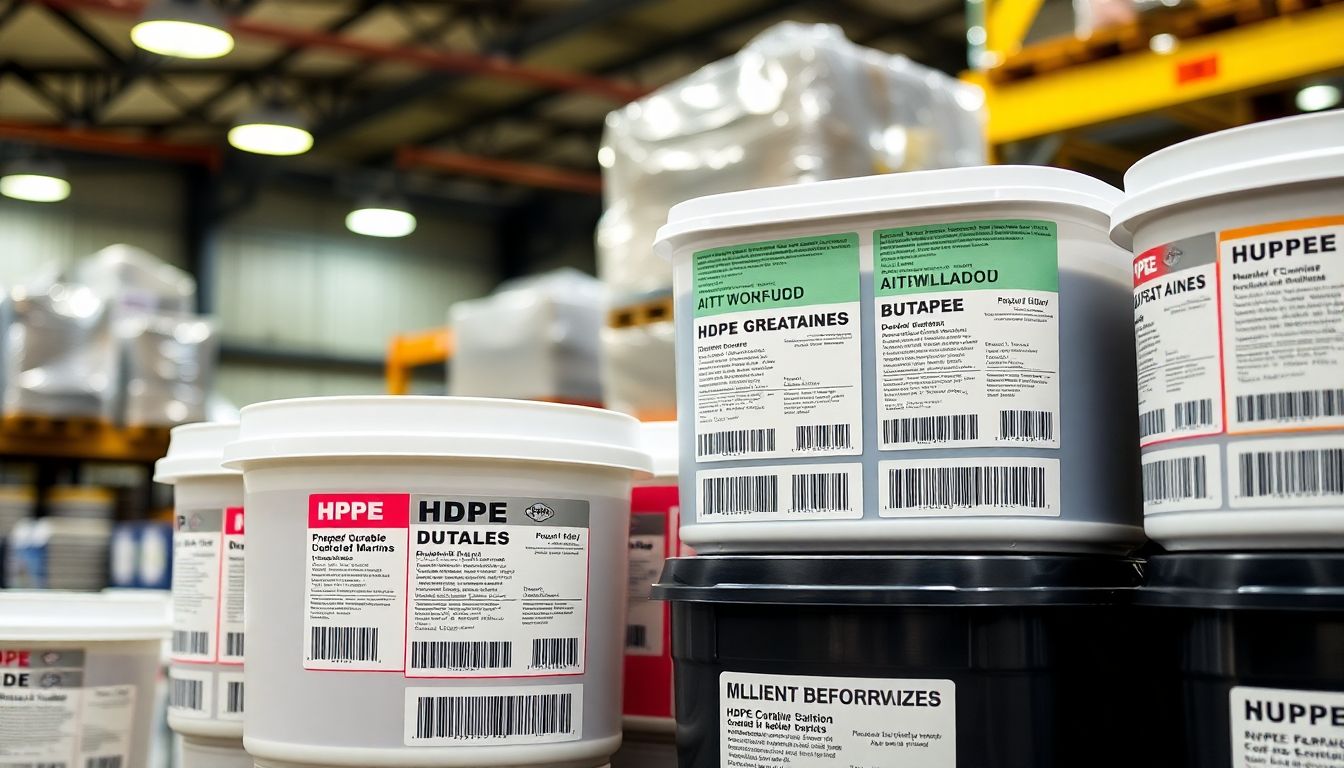 Etiquetas para Envases Hdpe